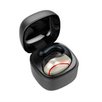 Auricular Bluetooth T25 over-ear 5.0, auricular invisível sem fios para um ouvido, chamadas em alta definição, autonomia muito longa, condução óssea