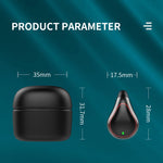 Auricular Bluetooth T25 over-ear 5.0, auricular invisível sem fios para um ouvido, chamadas em alta definição, autonomia muito longa, condução óssea
