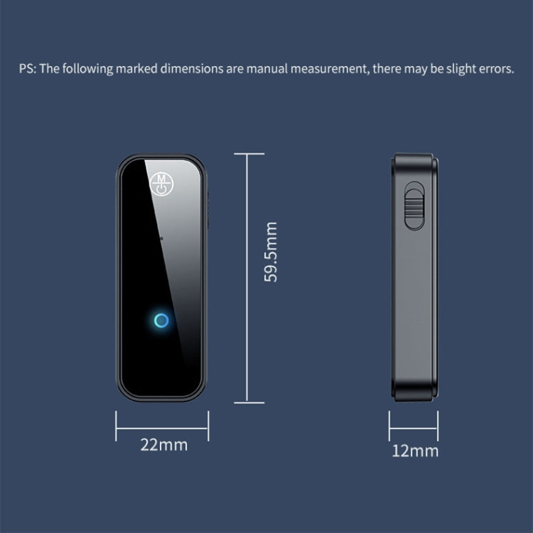 C28 Receptor e Transmissor de Áudio Bluetooth 5.0 2 em 1 para Carro e Casa