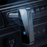 C28 Receptor e Transmissor de Áudio Bluetooth 5.0 2 em 1 para Carro e Casa