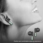 Auriculares Bluetooth TWS J28, sem fios, com ecrã digital LED, música HiFi, para desporto