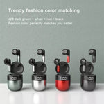 Auriculares Bluetooth TWS J28, sem fios, com ecrã digital LED, música HiFi, para desporto