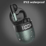 Auriculares Bluetooth TWS J28, sem fios, com ecrã digital LED, música HiFi, para desporto