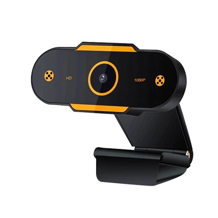 312 Câmara de Secretária USB 2.0 1080P HD com Microfone, Comprimento do Cabo: cerca de 1,3m, Regular, com Tripé, Anti-espionar