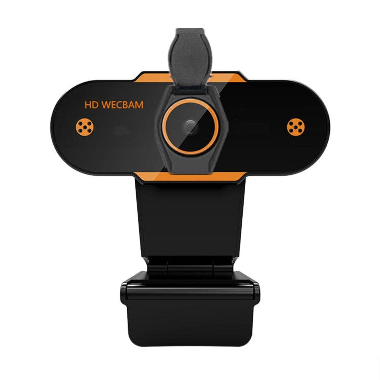 312 Câmara de Secretária USB 2.0 1080P HD com Microfone, Comprimento do Cabo: cerca de 1,3m, Regular, com Tripé, Anti-espionar