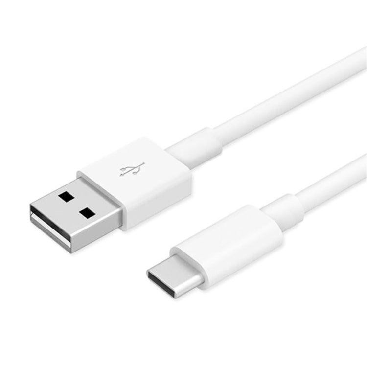 Carregador de Viagem Portátil USB Duplo + Cabo de Dados USB para Type-C de 1 Metro, Plugue EU