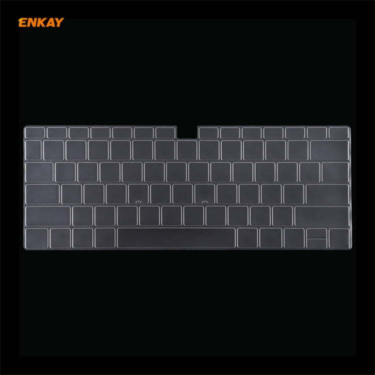 ENKAY Filme Protetor Ultraleve e Macio de Teclado TPU, Versão EUA, Para Huawei MateBook 14 polegadas, Para Honor MagicBook 14 / 15, Para Huawei MateBook D 14 polegadas / D 15,6 polegadas, Para Honor MagicBook Pro, Para Huawei MateBook X Pro (2019 / 2020)