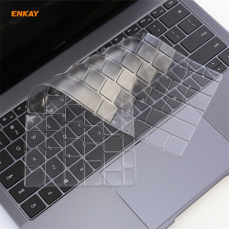Película Protetora Ultraleve e Flexível de TPU para Teclado ENKAY para Huawei MateBook 13 polegadas, Versão EUA, Para Huawei MateBook 13 polegadas
