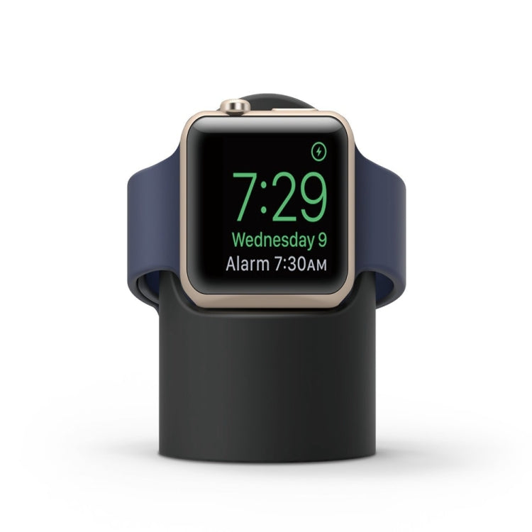 Suporte Redondo Retro em Silicone Para Apple Watch