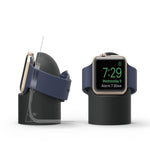 Suporte Redondo Retro em Silicone Para Apple Watch