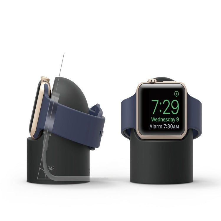 Suporte Redondo Retro em Silicone Para Apple Watch