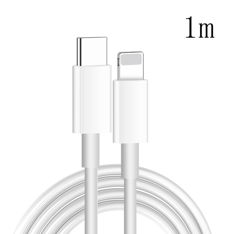 XJ-61 Cabo de Carregamento Rápido PD USB-C / Type-C para 8 Pinos, 12W, 1m, 1,5m, 2m