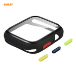 ENKAY Hat-prince Full Coverage TPU Case + Tempered Glass Protector for Apple Watch Series 6 / 5 / 4 / SE 40mm, For Apple Watch Series 6 / 5 / 4 / SE 40mm