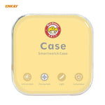 ENKAY Hat-prince Full Coverage TPU Case + Tempered Glass Protector for Apple Watch Series 6 / 5 / 4 / SE 40mm, For Apple Watch Series 6 / 5 / 4 / SE 40mm