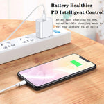 Adaptador de Corrente para Viagem com Porta Única USB-C / Tipo-C PD 20W, Ficha US, Ficha US 20W