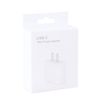 Adaptador de Corrente para Viagem com Porta Única USB-C / Tipo-C PD 20W, Ficha US, Ficha US 20W