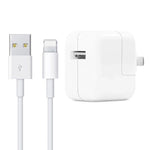Carregador USB 12W + Cabo de Dados USB para 8 Pinos para Série iPad / iPhone / iPod, Ficha US