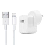 Carregador USB 12W + Cabo de Dados USB para 8 Pinos para Série iPad / iPhone / iPod, Ficha AU