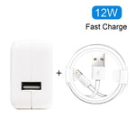 Carregador USB 12W + Cabo de Dados USB para 8 Pinos para Série iPad / iPhone / iPod, Ficha AU