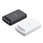 Estação de Carregamento Sem Fios Rápido Qi Dobrável 3 em 1 15W com Suporte para Telemóveis iPhone, iWatch e AirPods