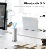 EWA A115 Altifalante Bluetooth Metálico Portátil 105H Potência Hifi Estéreo Subwoofer para Exterior