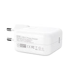 Adaptador de Energia Portátil para Portátil 30W USB-C / Tipo-C com Cabo de Carregamento USB-C / Tipo-C 1,8m, Ficha US 30W, Ficha UE 30W, Ficha UK 30W, Ficha AU 30W