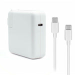 Carregador Portátil Adaptador de Energia 96W USB-C / Tipo-C com Cabo de Carregamento USB-C / Tipo-C 1,8m, Ficha UK 96W, Ficha AU 96W, Ficha US 96W, Ficha UE 96W