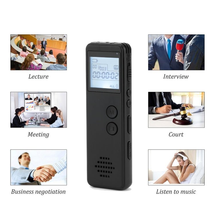 Gravador de Voz MP3 de Memória de Grande Capacidade SK-299, Leitor MP3 para Reuniões e Aulas, Suprimentos Eletrónicos