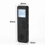 Gravador de Voz MP3 de Memória de Grande Capacidade SK-299, Leitor MP3 para Reuniões e Aulas, Suprimentos Eletrónicos