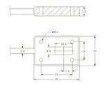 Interruptor Fotoelétrico Reflector USB HID IRSW20A