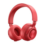 Auricular Dobrável Fingertime P1 Bluetooth 5.0 Estéreo com Almofadas de Couro Macio e Microfone Integrado para PC / Telemóveis