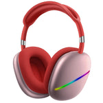 Auricular Musical Sem Fios Bluetooth RGB AKZ MAX10 com Microfone, Suporta Cartão TF