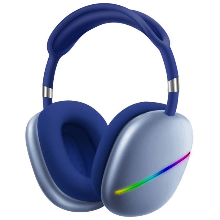 Auricular Musical Sem Fios Bluetooth RGB AKZ MAX10 com Microfone, Suporta Cartão TF
