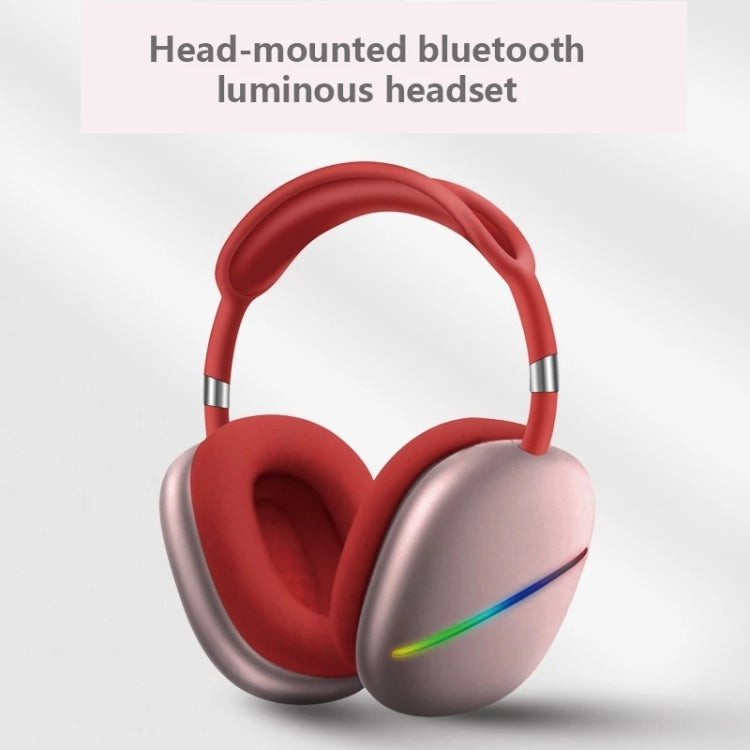Auricular Musical Sem Fios Bluetooth RGB AKZ MAX10 com Microfone, Suporta Cartão TF
