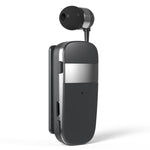 Auricular Estéreo Sem Fios Bluetooth K53 com Vibração para Lembrete de Chamadas, Clipe para Uso, Driver Auriculares para Telemóvel