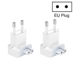 2 Unidades Adaptador de Energia XJ01 para Carregador iPad 10W 12W & Carregador Série MacBook, Ficha EU, Ficha EU