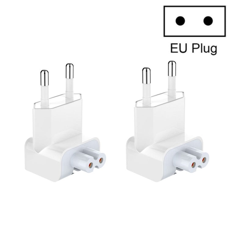 2 Unidades Adaptador de Energia XJ01 para Carregador iPad 10W 12W & Carregador Série MacBook, Ficha EU, Ficha EU