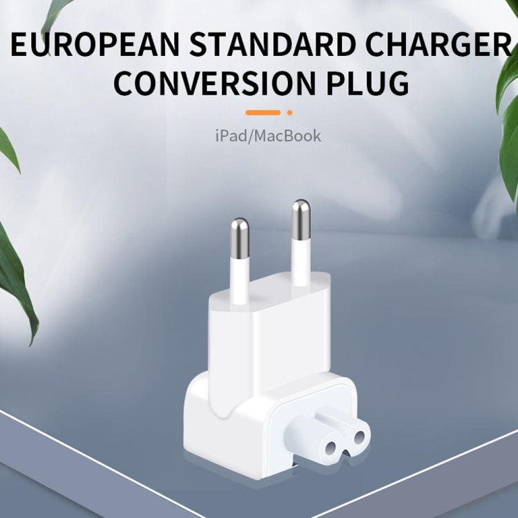2 Unidades Adaptador de Energia XJ01 para Carregador iPad 10W 12W & Carregador Série MacBook, Ficha EU, Ficha EU