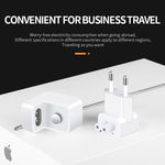 2 Unidades Adaptador de Energia XJ01 para Carregador iPad 10W 12W & Carregador Série MacBook, Ficha EU, Ficha EU