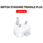 2 PCS Adaptador de Energia XJ01 para Carregador iPad 10W 12W & Carregador Série MacBook, Plugue Reino Unido, Plugue Reino Unido
