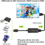 Cabo Adaptador Conversor Digital Analógico N64 para HDMI 1080P, Adaptador 1080P
