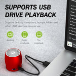 EWA A1 Altifalante Bluetooth Sem Fios TWS Portátil IPX5 à Prova de Água Suporta Cartão TF