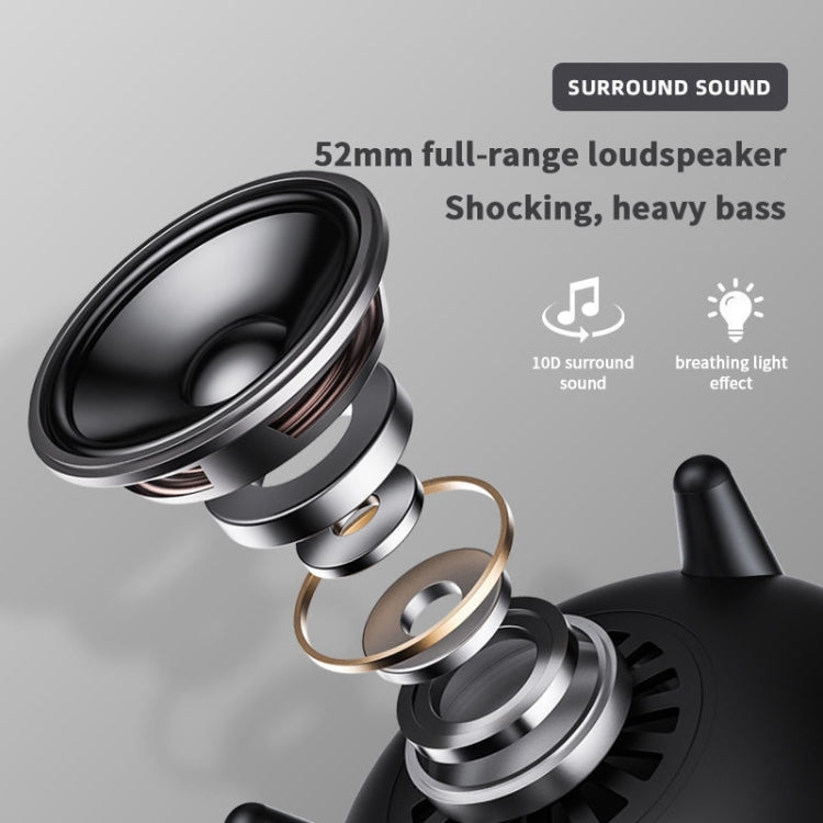 LP-20 Luz Noturna LED Altifalante de Música Bluetooth 5.0 Sem Fios Suporta Cartão TF / AUX