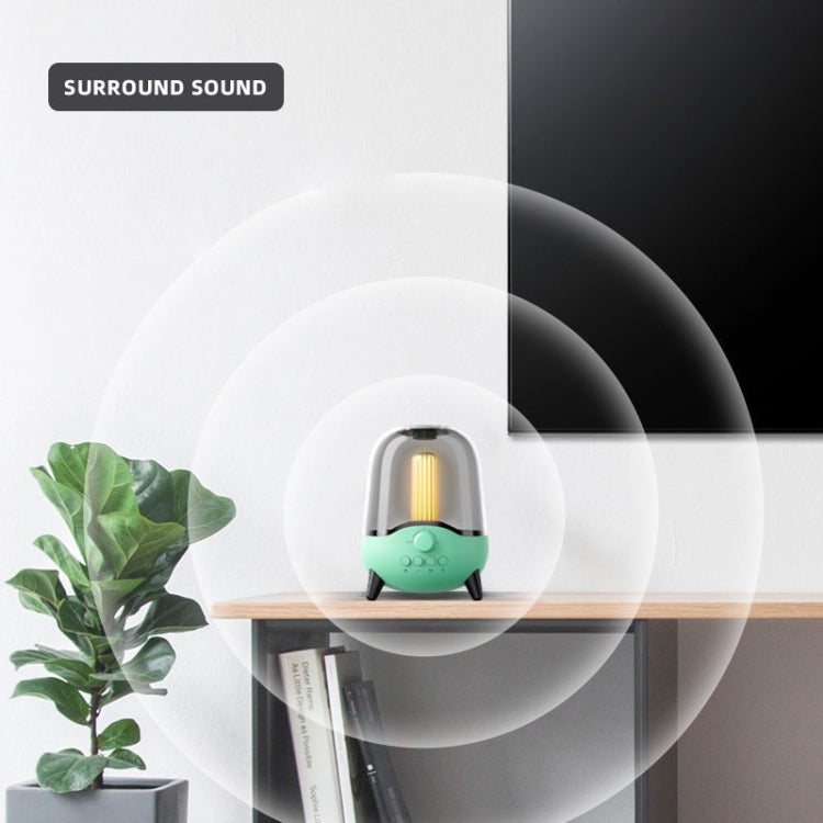 LP-20 Luz Noturna LED Altifalante de Música Bluetooth 5.0 Sem Fios Suporta Cartão TF / AUX