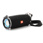 T&G TG192 Altifalante Bluetooth Estéreo 3D Bass Sem Fios Portátil com Luz LED Intermitente, Suporta FM / Cartão TF / USB