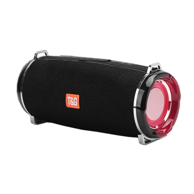 T&G TG192 Altifalante Bluetooth Estéreo 3D Bass Sem Fios Portátil com Luz LED Intermitente, Suporta FM / Cartão TF / USB