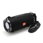 T&G TG187 Altifalante Bluetooth Portátil à Prova de Água com Bass Surround e Alça de Ombro, Suporta FM / Cartão TF