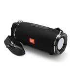 T&G TG187 Altifalante Bluetooth Portátil à Prova de Água com Bass Surround e Alça de Ombro, Suporta FM / Cartão TF