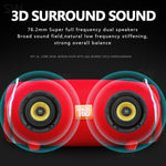 T&G TG187 Altifalante Bluetooth Portátil à Prova de Água com Bass Surround e Alça de Ombro, Suporta FM / Cartão TF