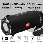 T&G TG187 Altifalante Bluetooth Portátil à Prova de Água com Bass Surround e Alça de Ombro, Suporta FM / Cartão TF